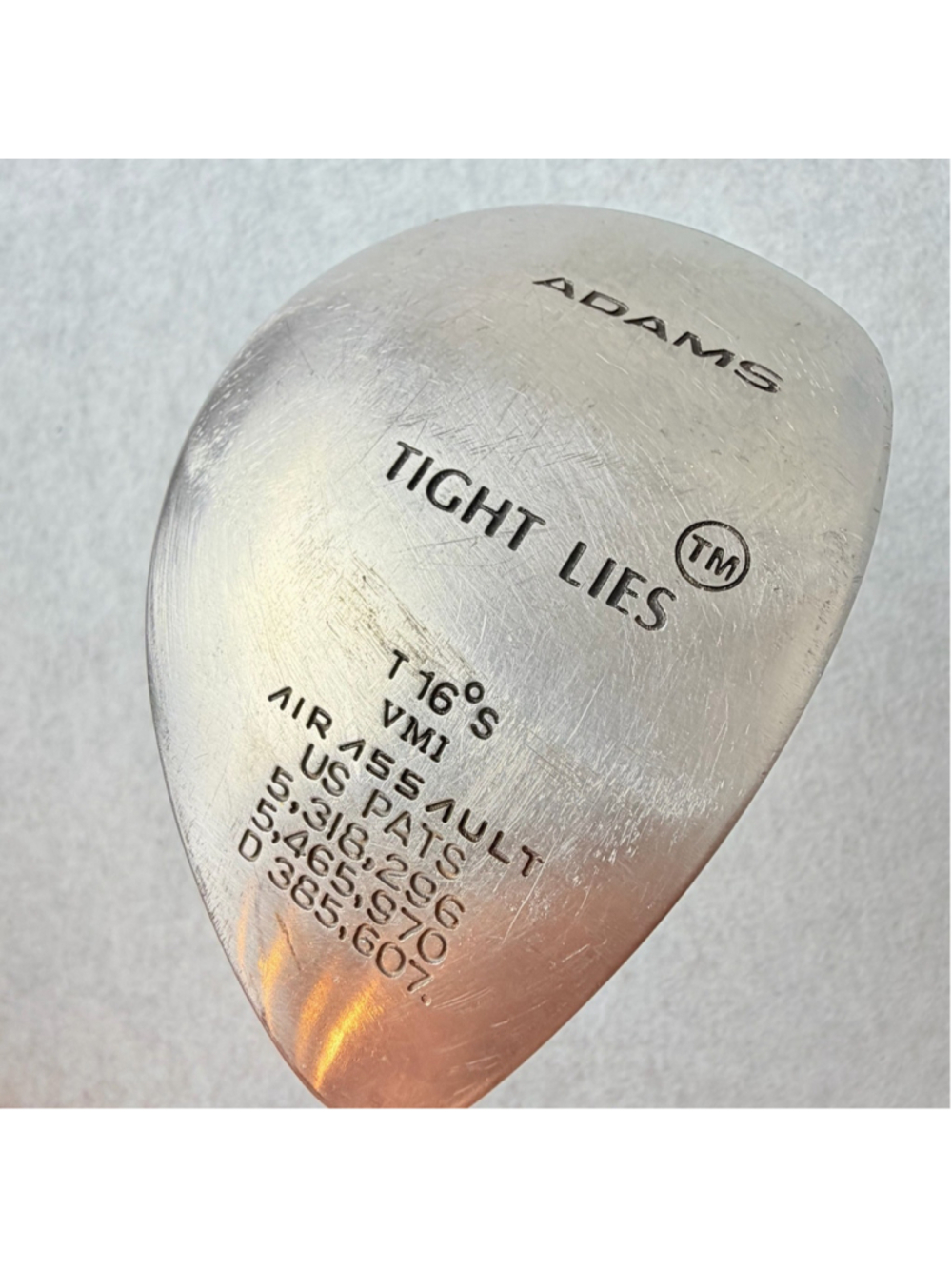 Adams Tight Lies 16 Degree 3 Wood Standard Graphite Shaft Right Hand